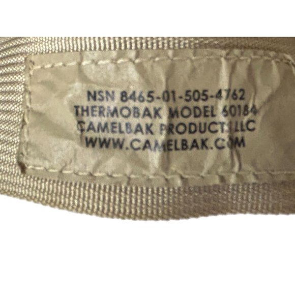 Camelbak ThermoBak 100oz Hydration 8465-01-505-4762 Desert Camo 60184 w/Bladder - Picture 5 of 6